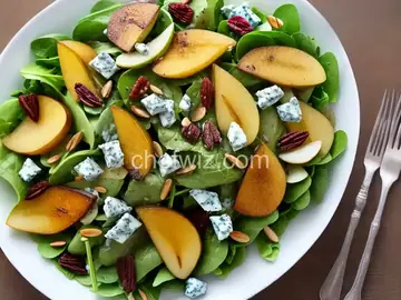 Pear and Blue Cheese Salad
