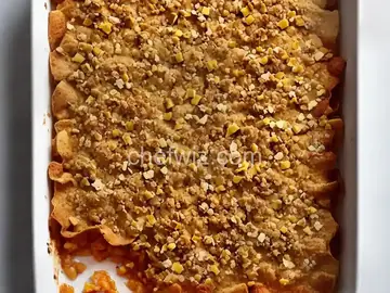 Pear and Cheddar Crisp
