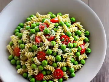 Peas and Pasta Salad