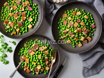 Peas with Shallots and Pancetta