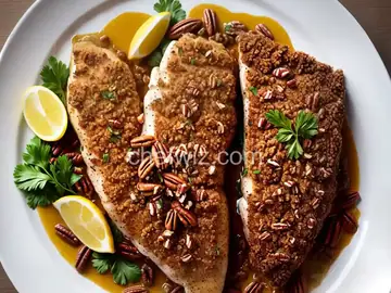 Pecan-Crusted Walleye