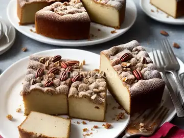 Pecan Sour Cream Coffee Cake