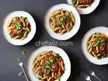 Penne with Eggplant Sauce