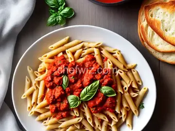 Penne with Marinara Sauce