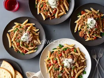 Penne with Pork Ragout