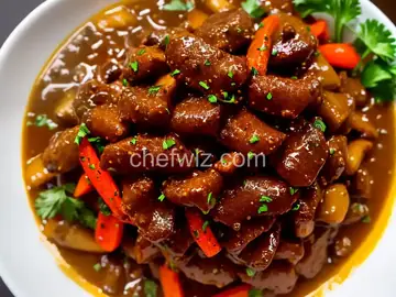 Peppered cow tail