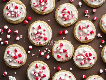 Peppermint Bark Cookies