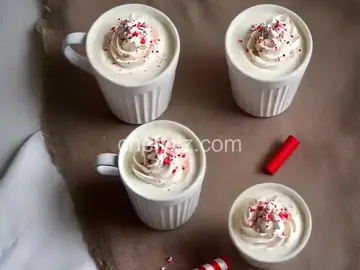 Peppermint White Hot Chocolate