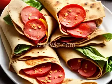 Pepperoni Pizza Wrap