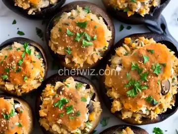 Perfect Crab-Stuffed Mushrooms