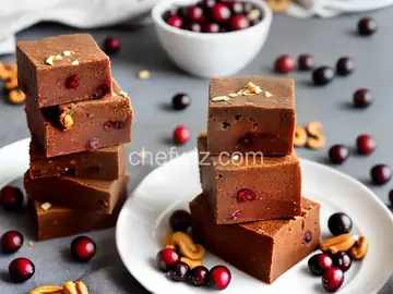 Perfect Cranberry Cashew Fudge