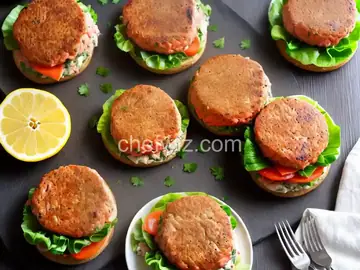 Perfect Salmon Burgers