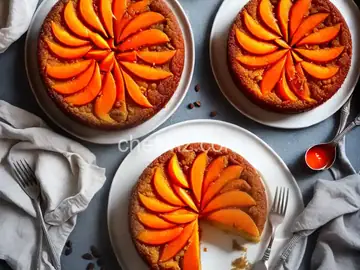 Persimmon Upside Down Cake