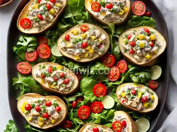 Peruvian Potato-Chicken Salad (Causa Rellena)