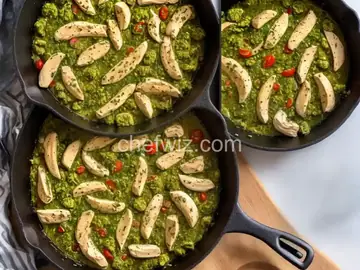 Pesto Chicken Skillet Supper
