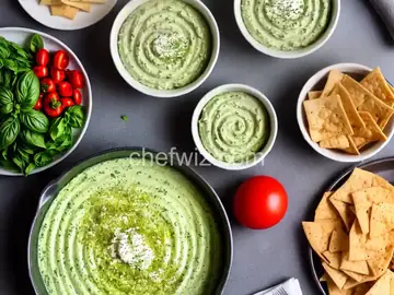 Pesto Cream Cheese Dip