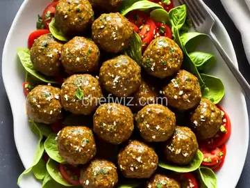 Pesto Meatballs