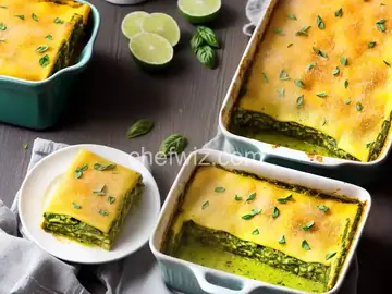 Pesto Polenta Lasagna