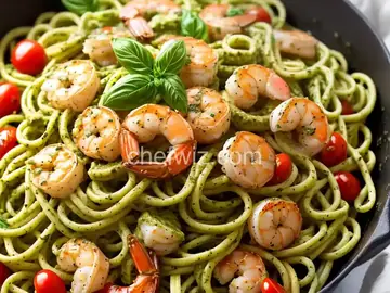 Pesto Shrimp Pasta