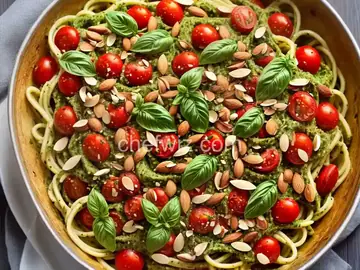 Pesto alla Trapanese (Sicilian Pesto With Almonds and Tomatoes) Recipe