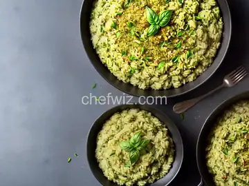 Pesto-ish Risotto