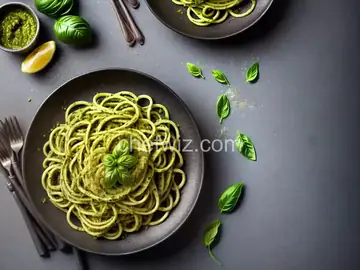 Pesto with Linguini