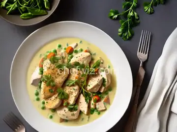 Petite Blanquette de Poulet a l'Estragon (Tarragon Chicken)