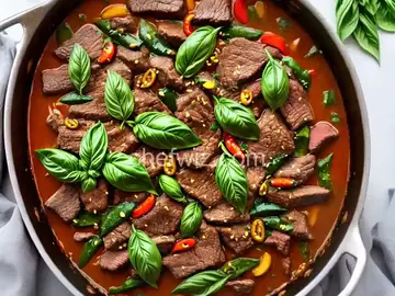 Phat Bai Horapha (Thai-Style Beef With Basil and Chiles)