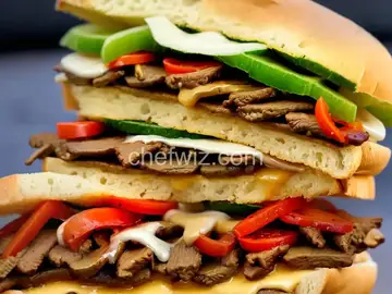 Philly Cheese Steak Sandwich