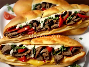 Philly Cheese Steak Stromboli
