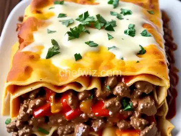 Philly Cheesesteak Lasagna