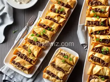 Philly Cheesesteak Phyllo Bites