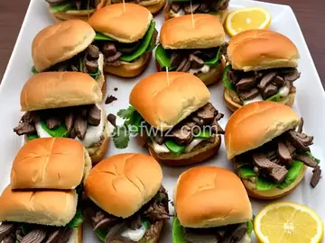 Philly Cheesesteak Sliders