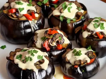 Philly Cheesesteak Stuffed Portobellos