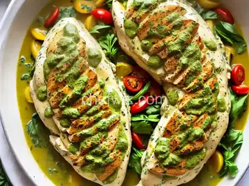 Philly Creamy Pesto Chicken