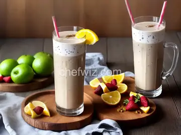 Piï¿½a Colada Protein Smoothie