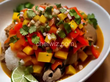 Picante de Cuy Mentiroso (Fibbing Guinea Pig) From Ceviche: Peruvian Kitchen