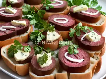 Pickled Herring Smørrebrød (Danish Open-Faced Sandwich) Recipe
