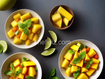 Pickled Mango With Ginger