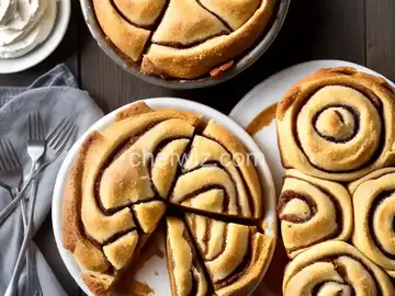 Pie Crust Cinnamon Rolls