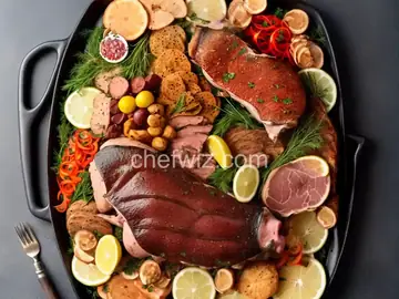 Pig Head Platter