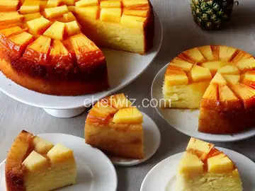 Pina Colada Cake (Hybrid Pineapple Upside-Down Cake)