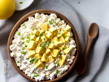 Pina Colada Cottage Cheese Bowl