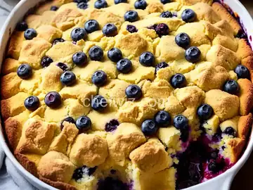 Pineapple Blueberry Dump Cake