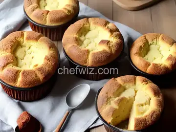 Pineapple Bread Souffle