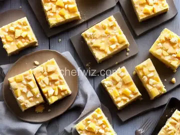 Pineapple Cheesecake Squares