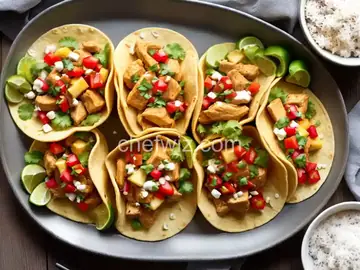 Pineapple Chicken Tacos