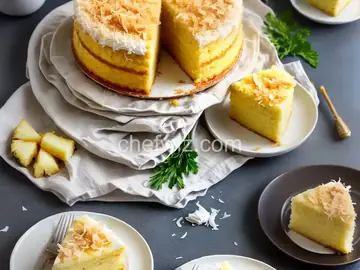 Pineapple Coconut Cake