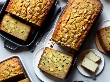 Pineapple Coconut Zucchini Bread