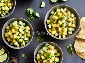 Pineapple-Cucumber Salsa